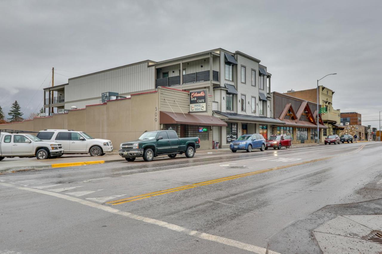 Downtown Columbia Falls Condo 16 Mi To Ski Resort Exterior photo